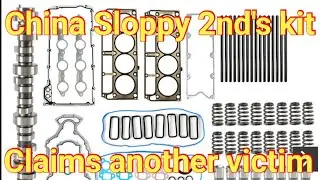 China/Amazon Sloppy Stg 2 cam kit finds another Victim!