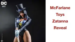 New McFarlane Toys DC Zatanna 1:8th Scale Resin Statue Reveal