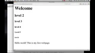Text formatting in HTML