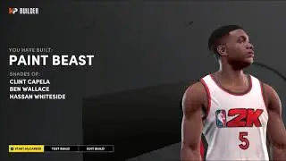 NBA 2K21 NEXT GEN PAINT BEAST BUILD | CREATING THE BEST NEXT GEN PAINT BEAST BUILD | XBOX SERIES X