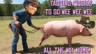 Red Dead Redemption 2: Playing Tag With Some Funny Piggies