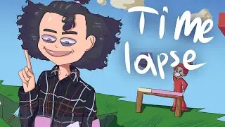 Рисую ПРЕВЬЮШКУ для ВИДЕО №15 [Timelapse]