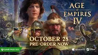 Age of Empires IV • GC 2021 Gameplay 4K Trailer • PC