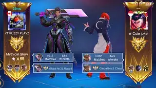 WHEN 2 GLOBAL YOUTUBER IN SAME TEAM WHAT WILL HAPPEN NEXT | BEST ALUCARD AND CHOU IN THE WORLD 🔥