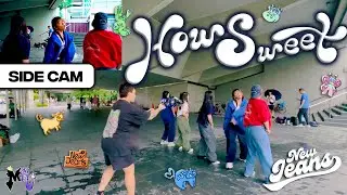[KPOP IN PUBLIC | SIDE CAM] NewJeans (뉴진스) 'How Sweet' 5 MEMBER Dance Cover // MonsterG Singapore