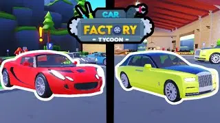How To Level Up In Car Factory Tycoon! Without Spending Any Robux