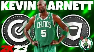 NBA 2K23 THIS KEVIN GARNETT BUILD IS A FREAK OF A PF BUILD | FAST ALL AROUND PF CAN DO EVERYTHING