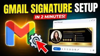 How to Add a Clickable HTML Email Signature in Gmail (2026)