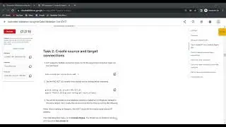 Automate Validation using the Data Validation Tool || Google Cloud Skills Boost || Nov Trivia 2k22