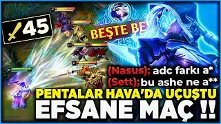 OLAY MAÇ !! PENTALAR HAVADA UÇUŞUYOR !! ASHE İLE ADAMLARI İPE DİZDİM !! | Ogün Demirci