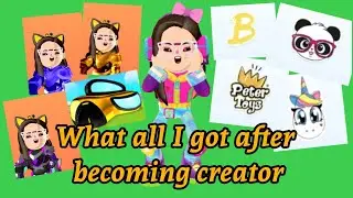 What I got after becoming Creator✨🤩 | pk xd |