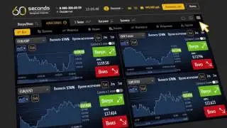 Как зарабатывать на бинарном опционе 60 секунд в торговой платформе 60Seconds