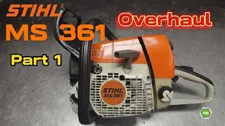 Overhaul STIHL Chainsaw / MS 361 / sıfırdan yüze stihl MS 361 #Stihl
