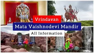 Vaishnodevi Mata Ki Sabsi Badi Pratima | Vrindavan | Brajdham Yatra 2024 | Day 5