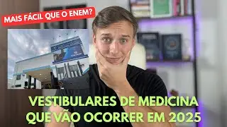 PUBLIC MEDICINE ENTRANCE EXAMS IN 2025 (easier than ENEM?)