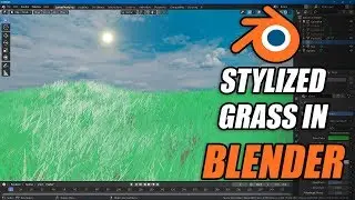 How To Make Grass In Blender 2.8