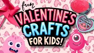 5 Fun & Unique Valentine's Day Crafts for Kids | DIY Science, Silliness & Creativity!
