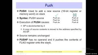 Intro to Stack | Push | Pop in 8086 Assembly Language with examples