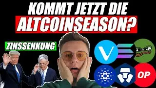 Beginnt JETZT die ALTCOINSEASON durch die ZINSSENKUNG?