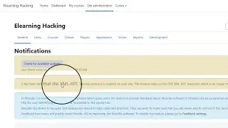 Error XML RPC Web Service protoco Moodle