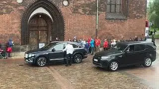 Königin Margrethe II zu Besuch in Aarhus Domkirke am 30.06.2024