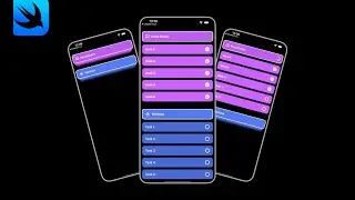 SwiftUI ToDo Stack Animation