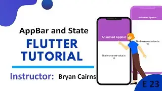 Flutter - 23 App Bar and State | Introduction to Flutter Development Using Dart