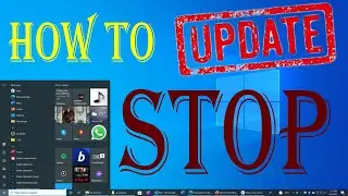 Windows 10 ke Updates ko Permanent Disable Kaise Kare|||How to Disable Windows 10 Updates Permanent.