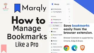 How to Manage Chrome Bookmarks Like a Pro | Bookmark Manager | Marqly Lifetime Deal