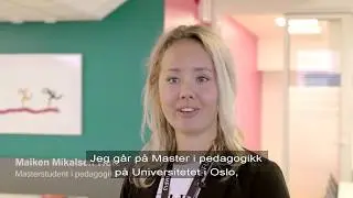 Masterstudenter i praksis hos NIFU