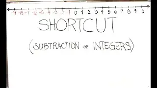 Subtraction of Integers Shortcut Method, Bisaya Version, The Easy Way on How to Subtract Integers