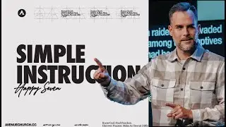 Simple Instructions | Pastor Jeremy Bosma