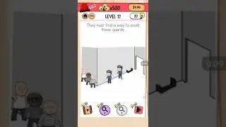 Brain Test 2 Tricky Stories Prison Escape Level 17 answer or walkthrough