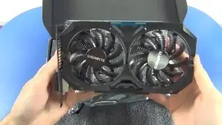Gigabyte GeForce GTX750Ti (GV-N75TOC2-2GI) - распаковка
