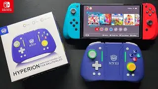 Unboxing NYXI Hyperion Pro Purple Style Wireless Joy-pad for Switch/Switch OLED