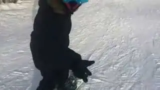 Первый раз на сноуборде