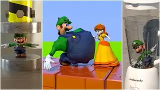 20 Fun ways to kill Luigi [Death animations] 😁