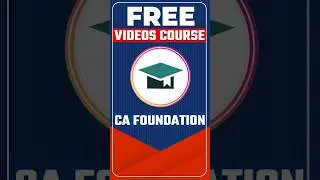 CA Foundation Free Videos Course | How to Start Preparation for CA Foundation | #shorts