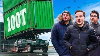 Mettre 100 TONNES sur une voiture : Ça fait quoi ?