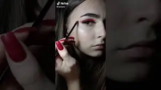 Простой новогодний мейк 