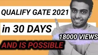 QUALIFY GATE 2021 in 30 DAYS 