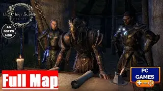 ESO Gameplay 2022 (PC) Bal Foyen Full Map [4K 60FPS HDR]