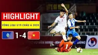 Highlight trận U19 Việt Nam - U19 Guam: Thắng nhọc nhằn Guam, hẹn đại chiến Nhật Bản | FullHD