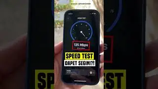 SPEED TEST PAKE STARLINK DAPET SEGINI❓#starlink #elonmusk