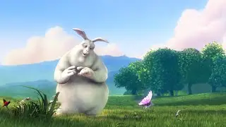 Animated Short Film "Big Buck Bunny", 4K, Full Length