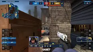 s1mple ace with 1v3 clutch vs. Astralis | IEM COLOGNE 2021