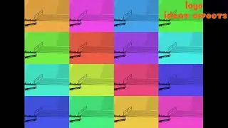 Nickelodeon Skateboard Colourful Logo Ident Effects Sponsored By Preview 2 Effects