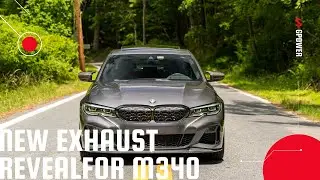 Upgraded exhaust reveal | 2020 BMW M340i