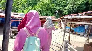 Suasana Pantai Air Manis (Batu Malin Kundang) di Bulan Ramadhan