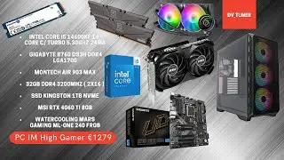 Montei um PC IM High Gamer - i5 14600KF / RTX 4060 Ti / 32GB ⚡🚀